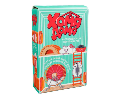 Настільна гра "Хома вдома" Strateg 30323