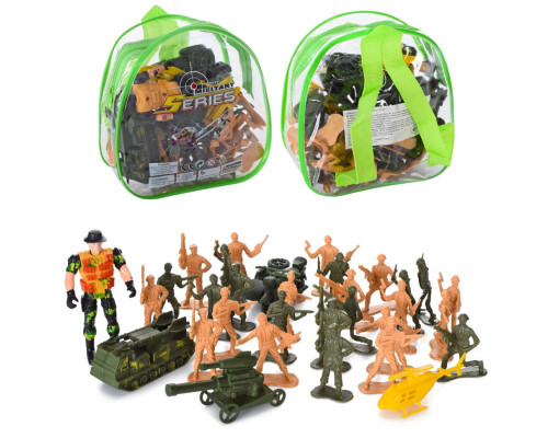 Дитячий набір солдатиків CY4149B-B, військова техніка, з транспортом