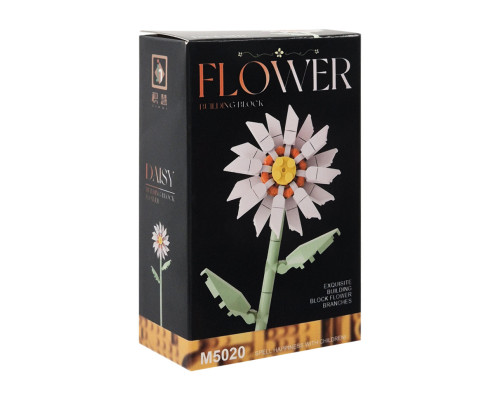 Конструктор дитячий Flower M5026-20 елементи для створення стебла та пелюсток