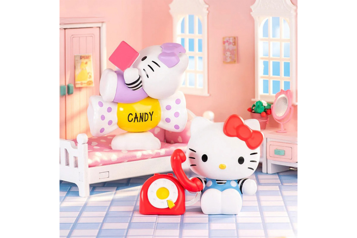 Механическая игрушка-сюрприз "Милый сигнал" Pop Top Hello Kitty 24MDL-002 в ассортименте Механическая игрушка-сюрприз "Милый сигнал" Pop Top Hello Kitty 24MDL-002 в ассортименте