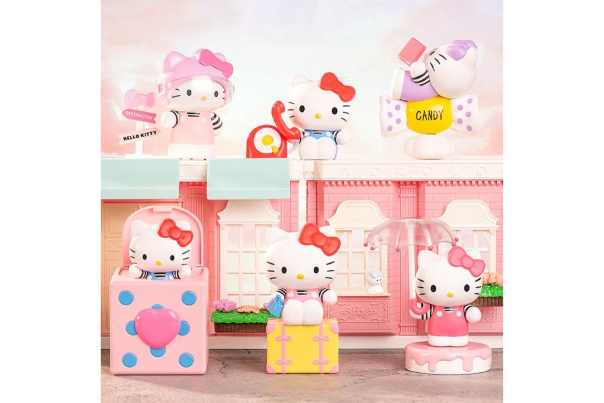 Механическая игрушка-сюрприз "Милый сигнал" Pop Top Hello Kitty 24MDL-002 в ассортименте Механическая игрушка-сюрприз "Милый сигнал" Pop Top Hello Kitty 24MDL-002 в ассортименте