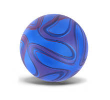 Детский резиновый мяч RB24376(Blue-1) 60 граммов, диаметр 17,5 см