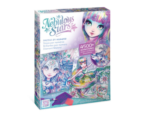 Набор для творчества с алмазной мозаикой Морозное сияние Nebulous Stars 11126 с аппликатором-ручкой