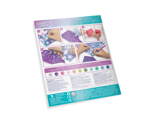 Набор для творчества с алмазной мозаикой Морозное сияние Nebulous Stars 11126 с аппликатором-ручкой