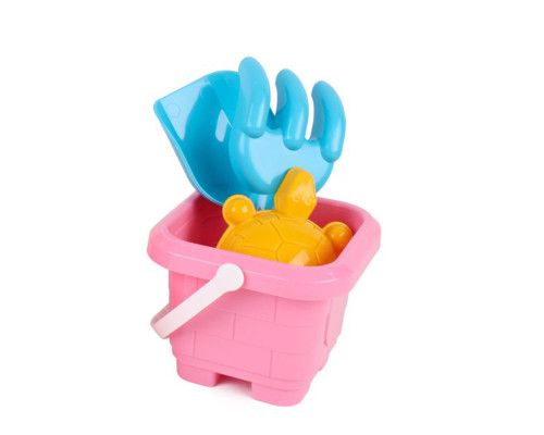 Ігровий набір для гри з піском ТехноК 7075TXK  Рожевий
