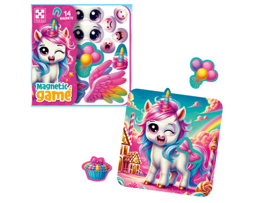 Гра розвиваюча "Емоції Єдиноріжки" VT3220-01, 14 магнітів