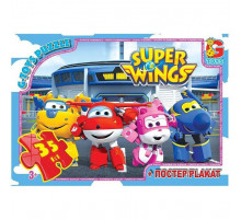 Пазли дитячі "Супер крила" UW225, 35 елементів