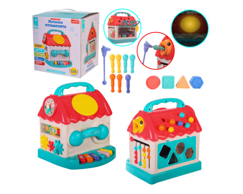 Игрушка музыкальная "Домик" Країна Іграшок PL-721-59 озвучена на украинском языке