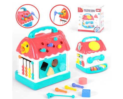Игрушка музыкальная "Домик" Країна Іграшок PL-721-59 озвучена на украинском языке