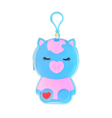 Дитячий гаманець-брелок "Єдиноріг" C44408, 8 х 11 х 3 см Синій