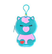 Дитячий гаманець-брелок "Єдиноріг" C44408, 8 х 11 х 3 см Зелений