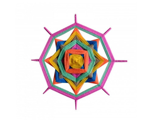 Набір дитячої творчості "Плетіння-Велика мандала" ПМ-001