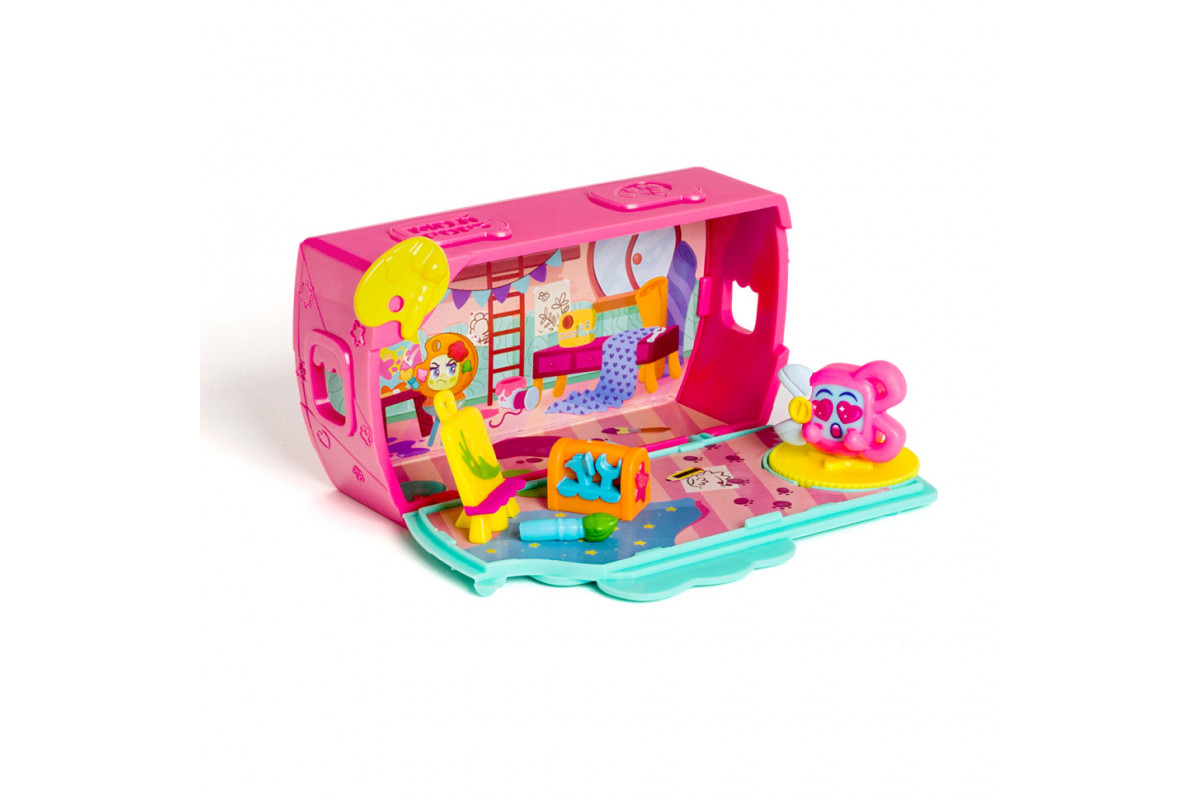 Игровой набор Клубный домик Moji Pops PMPPD660IN00 серии "Party" домик, фигурка Игровой набор Клубный домик Moji Pops PMPPD660IN00 серии "Party" домик, фигурка