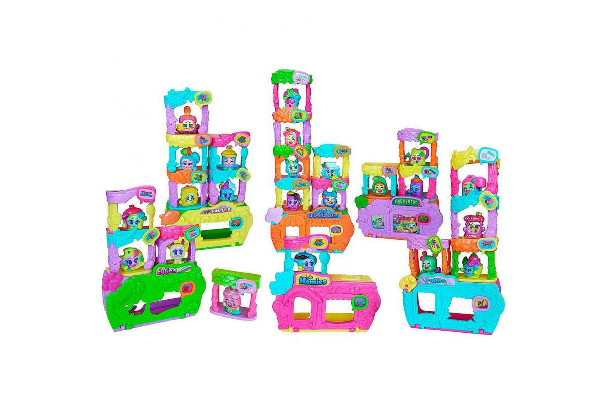 Игровой набор Клубный домик Moji Pops PMPPD660IN00 серии "Party" домик, фигурка Игровой набор Клубный домик Moji Pops PMPPD660IN00 серии "Party" домик, фигурка