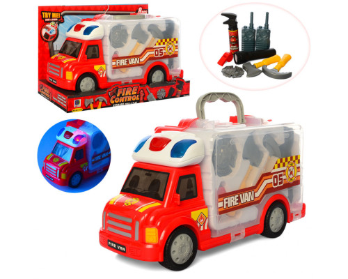 Ігровий набір Пожежного з машинкою 661-175 машинка зі світлом