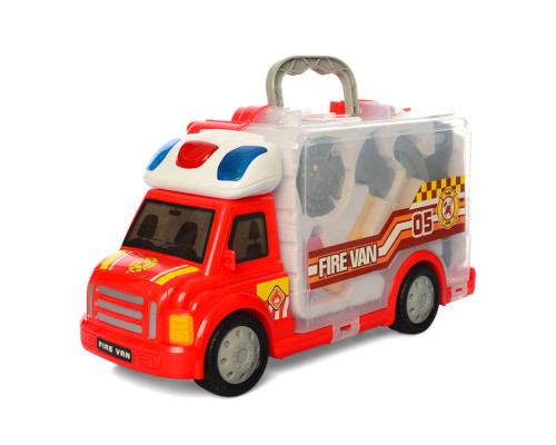 Ігровий набір Пожежного з машинкою 661-175 машинка зі світлом