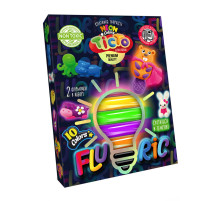 Тісто для ліплення "FLUORIC" TMD-FL10-01U-04U 10 кольорів Вид 3