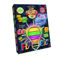 Тісто для ліплення "FLUORIC" TMD-FL10-01U-04U 10 кольорів Вид 4