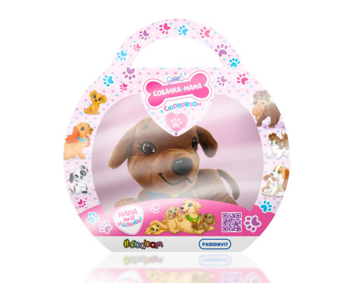 Мягкая коллекционная игрушка Собачка Мама Лабрадор #sbabam 67/CN-2020-6 с сюрпризом