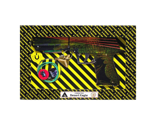 Збірна модель Резинкостріл "DESERT EAGLE ЯКУДЗА" DE-Y