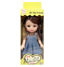 Дитяча іграшкова лялька "Doll lovely" 6788-3/4-2 розмір 15 см