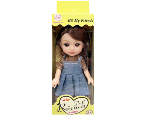 Дитяча іграшкова лялька "Doll lovely" 6788-3/4-2 розмір 15 см