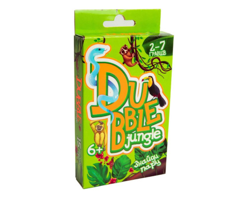 Настольная игра "Dubble jungle" Strateg 30344