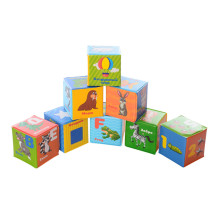 Дитячий набір кубиків для купання M 5466 RU слова, абетка, цифри, 8 штук