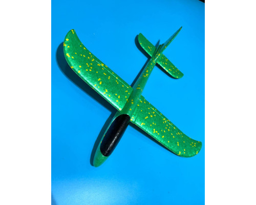 Детский метательный самолёт-планер C28006(Green) длина 24 см
