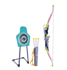 Ігровий набір Лук з мішенню 800D сагайдак, 3 стріли на присосках