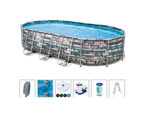 Басейн каркасний Bestway 56719 (610-366-122см), 20241 л