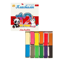 Набор пластилина "Липландия" ТЕ461371/338-1, 12 цветов, 240 гр