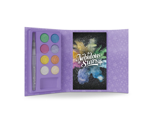 Набір для творчості Розмальовка з водою: Візьми в дорогу Nebulous Stars 11423 з пензликом для води