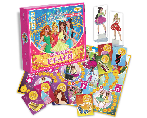 Настільна гра "Конкурс краси" MKB0107 правила гри рос. і укр. мовами