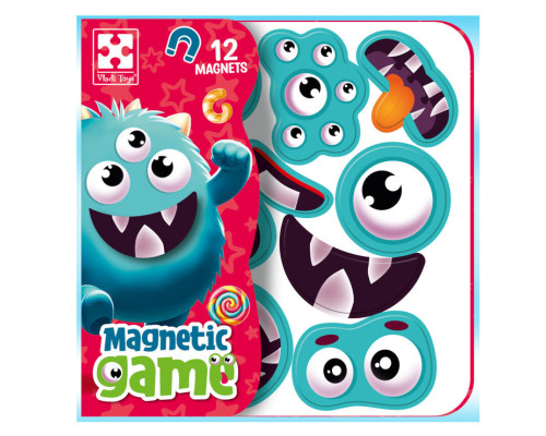 Гра розвиваюча "Емоції Монстріка" VT3220-02, 12 магнітів