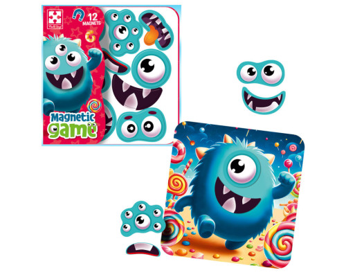 Гра розвиваюча "Емоції Монстріка" VT3220-02, 12 магнітів