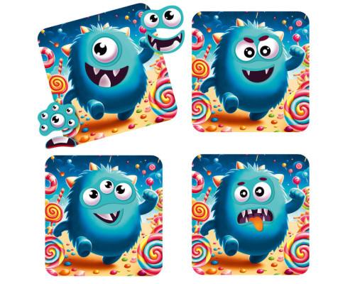 Гра розвиваюча "Емоції Монстріка" VT3220-02, 12 магнітів