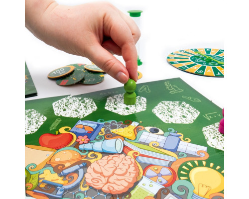 Детская настольная игра "IQ300" VT8055-46 колесо фортуны, песочные часы