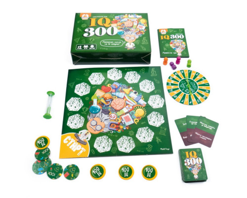 Детская настольная игра "IQ300" VT8055-46 колесо фортуны, песочные часы