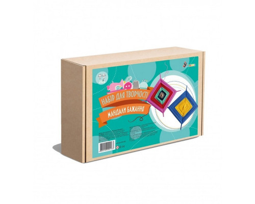 Набір дитячої творчості "Плетіння-Мандали бажання" ПМ-002