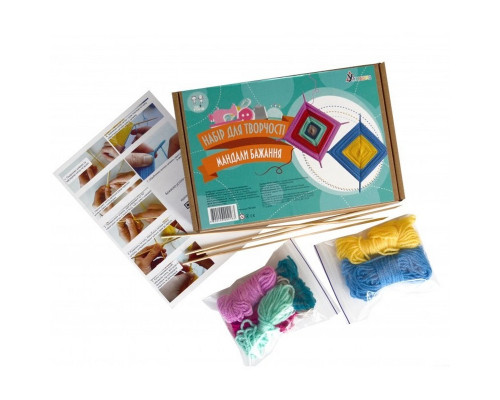 Набір дитячої творчості "Плетіння-Мандали бажання" ПМ-002