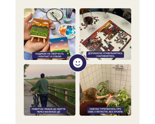 Настольная игра "Кубики Вдохновения" 0039MG 9 цветных кубиков + 54 простых действия