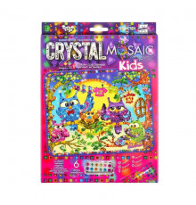 Набір креативної творчості "Kids Crystal Mosaic" CRMk-01-10, 6 форм елементів