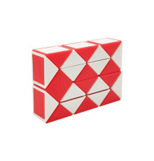 Игра-головоломка "Змейка Рубика" 192(Red), красный