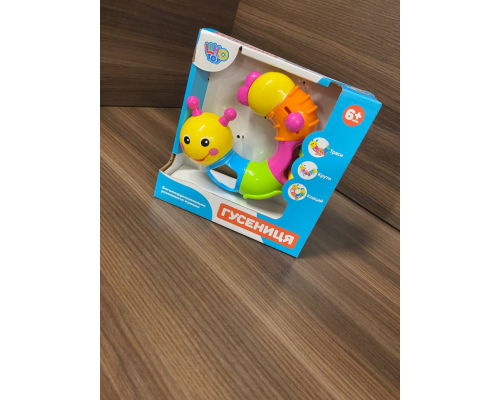 Развивающая игра Гусеница-логика 9182/786 с прорезывателем