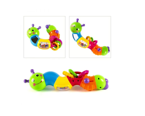 Развивающая игра Гусеница-логика 9182/786 с прорезывателем