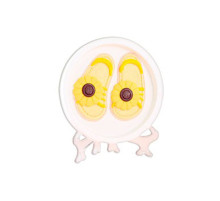 Набор для гипсовой раскраски "Тапки" YG0230-4 с подставкой, 11 см