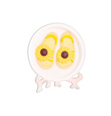 Набор для гипсовой раскраски "Тапки" YG0230-4 с подставкой, 11 см