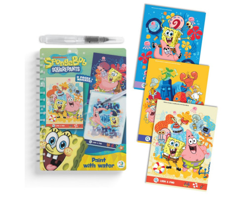 Дитяча водна розмальовка "Bob" 200642, 8 сторінок