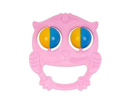 Детская погремушка "Совушка" 9338TXK-17, пластик, от 3 месяцев